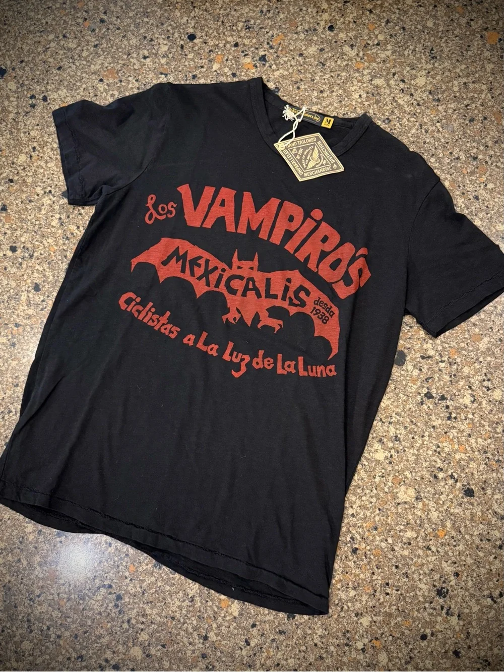 Johnson Motors “Los Vampiro’s” vintage slub tee. NWT - Picture 1 of 3